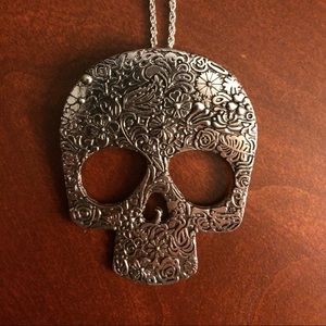 Silver Skull Necklace💀