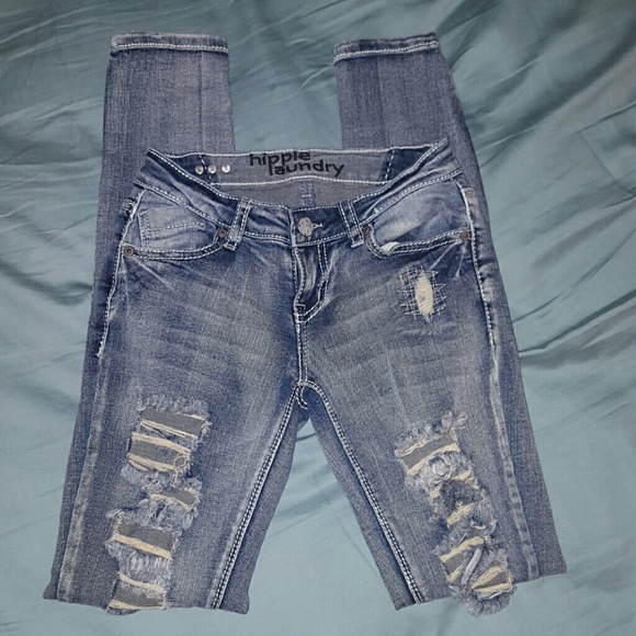 Hippie Laundry distressed skinny jeans