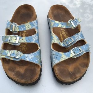 Birkenstocks blue