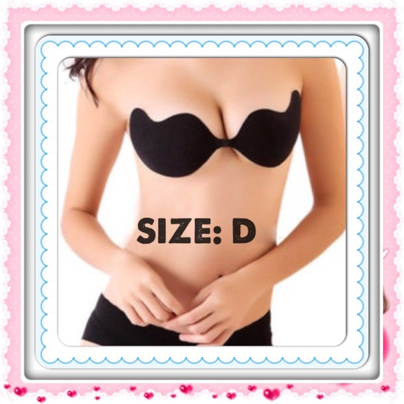 Women's Silicone Strapless Bra Size: D