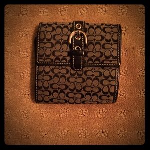 Small Coach Wallet.