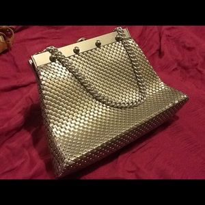 Vintage silver bag