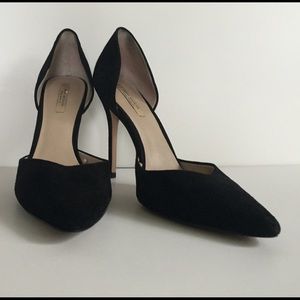 Zara suede d'Orsay pump