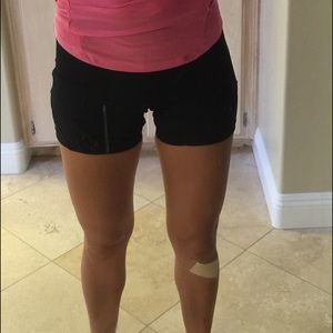 Black Fila Tight Shorts