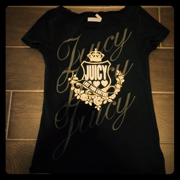 Juicy Couture Black Tee