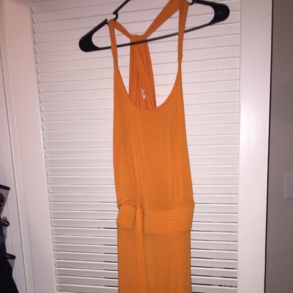 BCBG Orange dress size 6