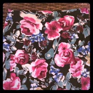 Floral Pencil Skirt