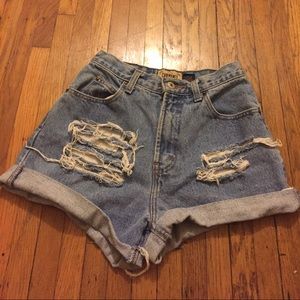 Vintage high waisted shorts