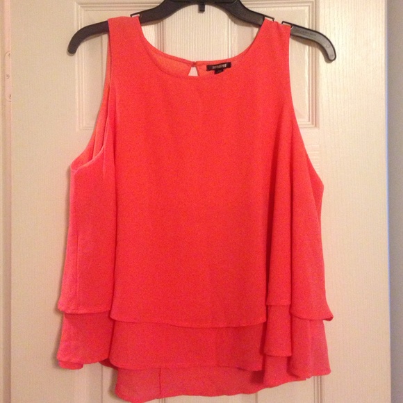 Lovely Color Solid Chiffon Sleeveless BLOUSE Loose