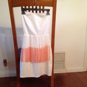 NWT Topshop Fringe Dress