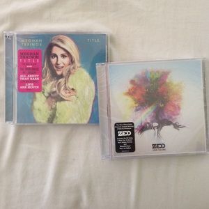 Zedd and Meghan Trainer CDs