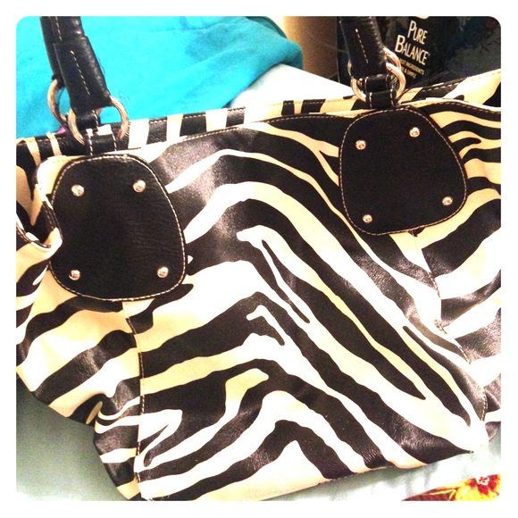 Zebra Purse