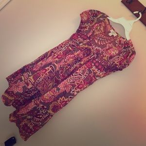 Ann Taylor LOFT multicolor dress