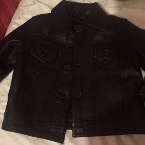 Leather jacket