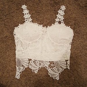 Perfect Lace White Top