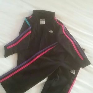 Toddler girls Adidas sweat suit