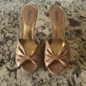 Charles by Charles David nude cork heel
