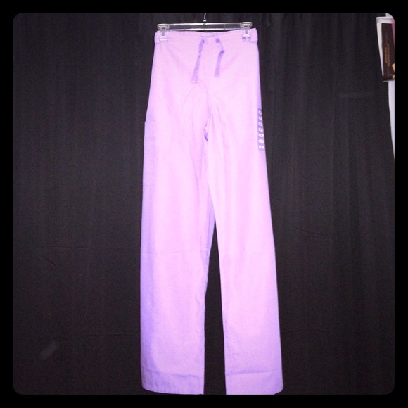 Light purple scrub pants