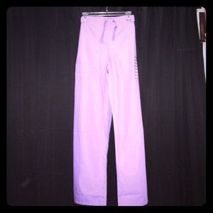 Light purple scrub pants