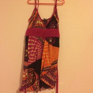 Multi colored Indian style and design top