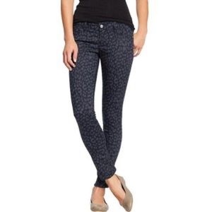 Old Navy Rockstar Leopard Print Skinnies