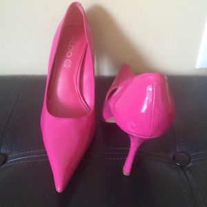 Hot Pink Stiletto Heels