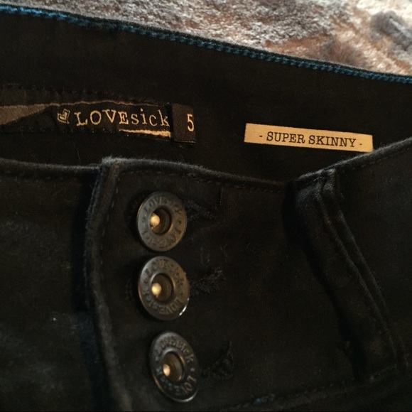 High Waisted Super Skinny Jeans from Lovesick - Picture 3 of 4