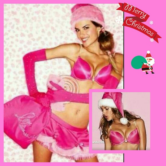 Sexy Victoria's Secret Santa skirt & hat!