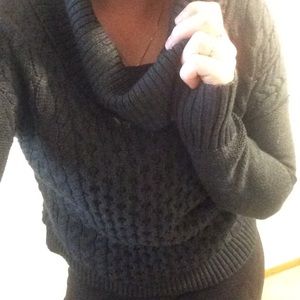 American Eagle Chunky Warm Cowl Neck Sweater