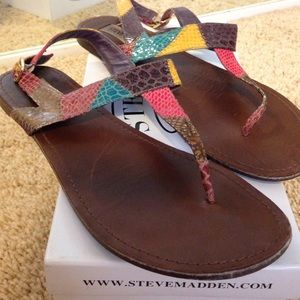 Colorful Steve Madden Sandals