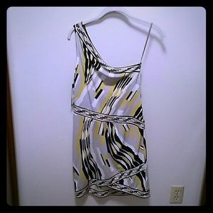 BCBG One shoulder dress  Size XS