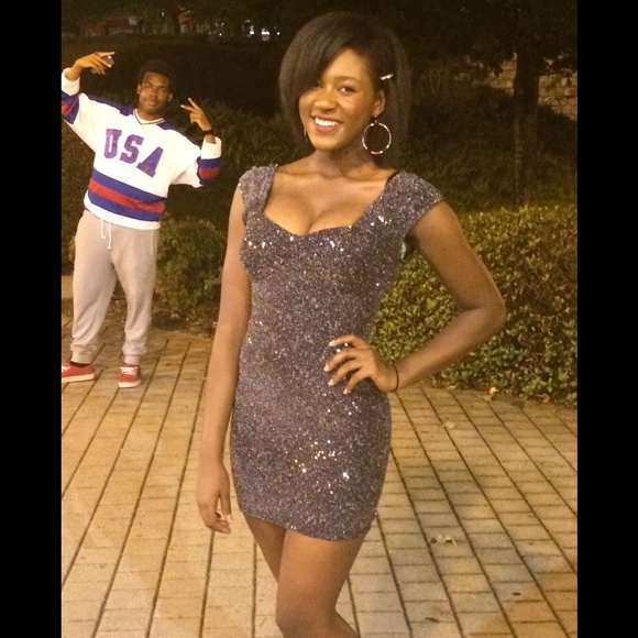 Silver Club Dress