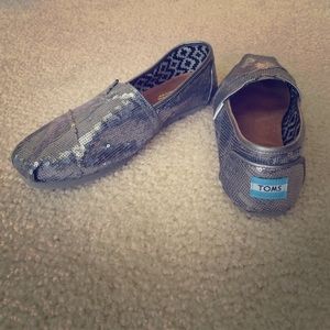 🌟Toms Silver Sequined🌟