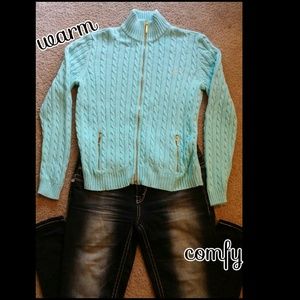 Ralph Lauren zipup sweater