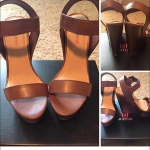 Just Fab wedge heels