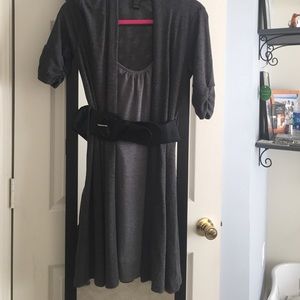 Cute light sweater dress!