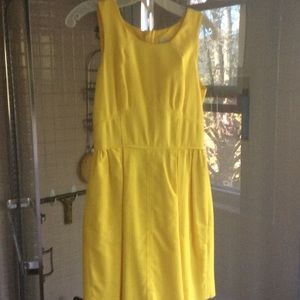 J Crew Yellow Dress