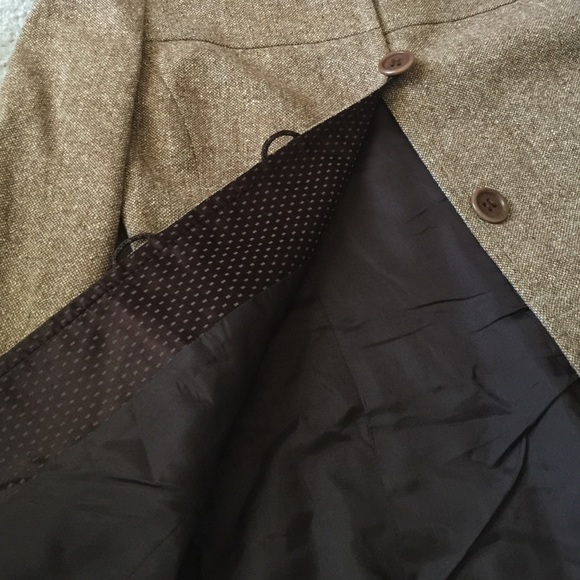 Light brown tweed-like suit jacket - Picture 4 of 4