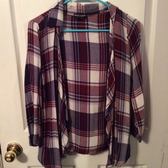 Flannel Cardigan - Picture 1 of 2