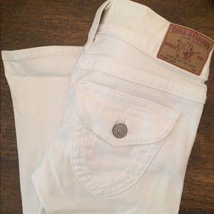 True Religion Joey Jeans White