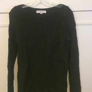 Hunter green wool sweater