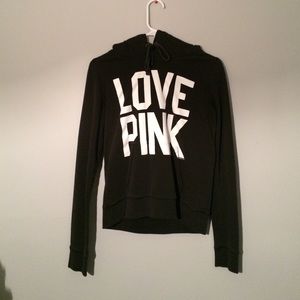 Love pink hoodie