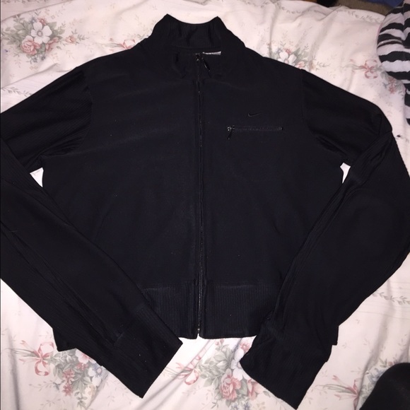 NIKE BLACK JACKET XS