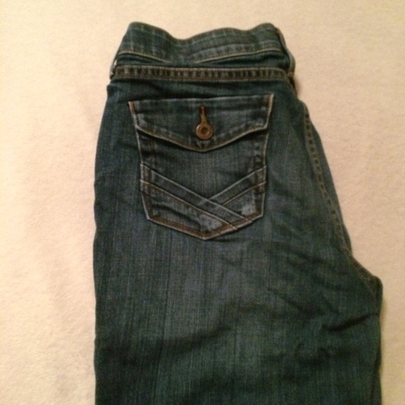 Levi's perfect waist 525 boot cut jeans