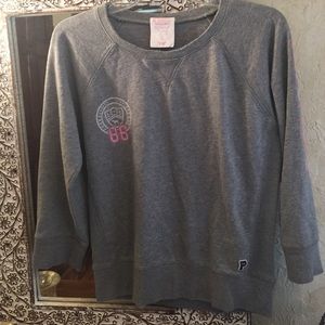PINK hoodless sweatshirt