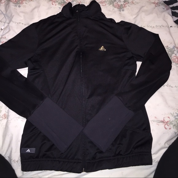 ADIDAS BLACK JACKET SIZE S/M