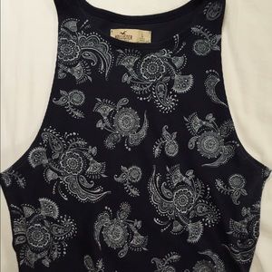 Paisley Halter Crop Top