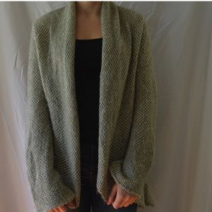 Soft, lightly worn cardigan
