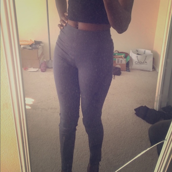 H&m high waist skinny pants