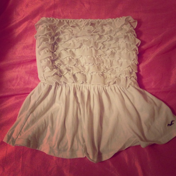Hollister ruffle top